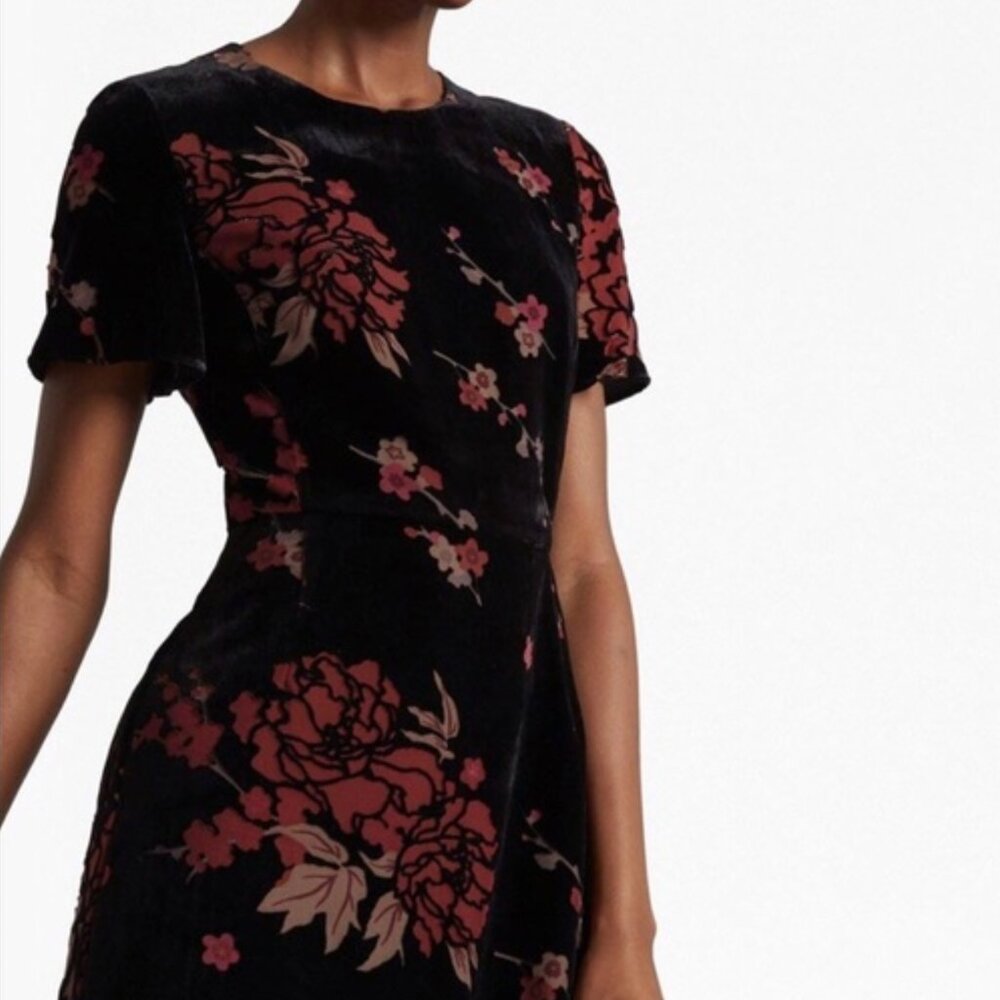 Velvet Burnout French Connection Dress | Size 2